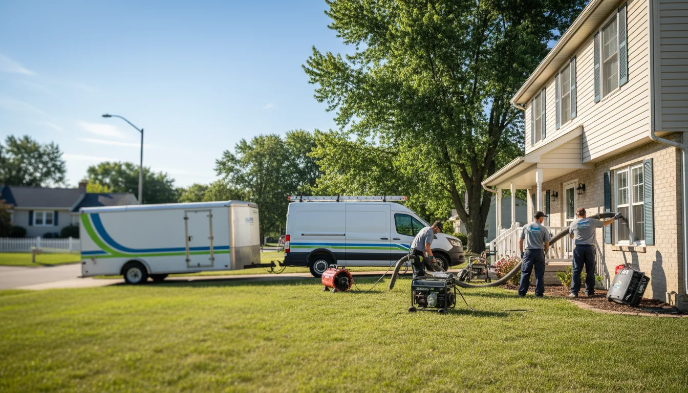 Flooded Basement Restoration And Cleanup With Repair in Eola, IL near me